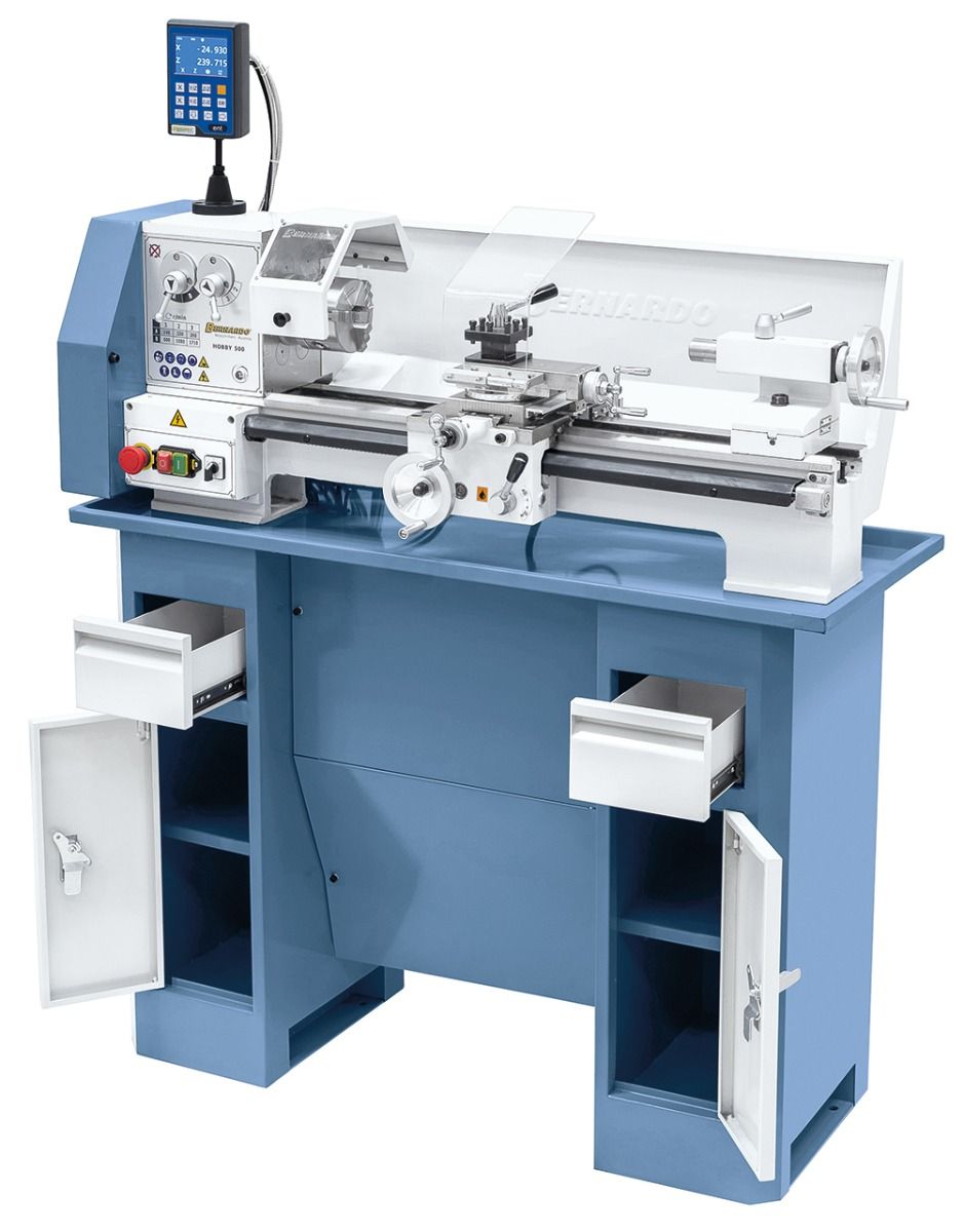 Hobby 500 230V dreiebenk (inkl. 2-akse-display) Bernardo 03-1071