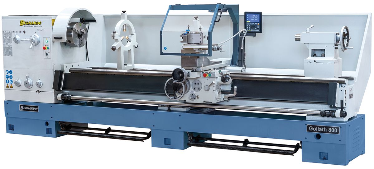 Goliath 800 x 3000 lathe Bernardo 03-1364XL2 